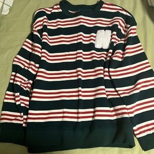 stripe sweatshirt